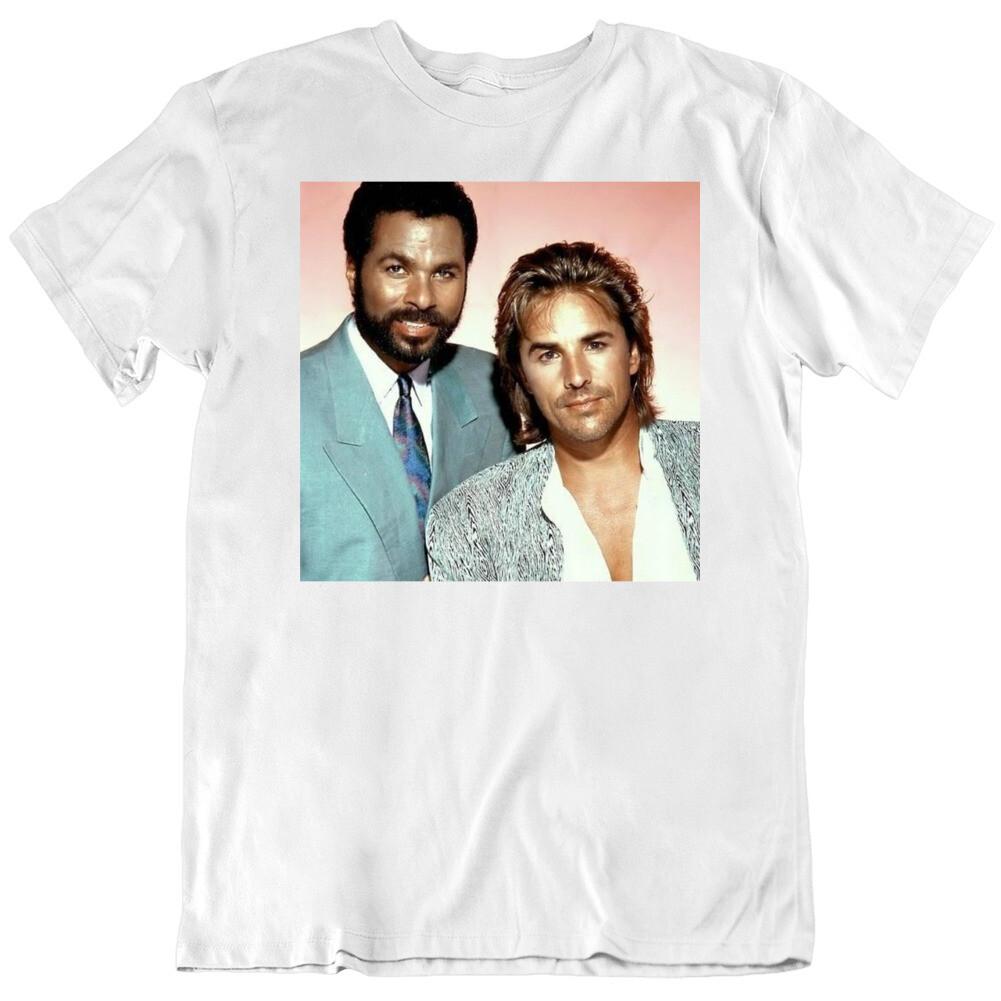 Miami Vice Tubbs Crockett 80s Tv T Shirt