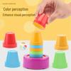 Cross-Border Children's Stacking Cup Puzzle Game: Colorful Brain Training & Early Education Toy