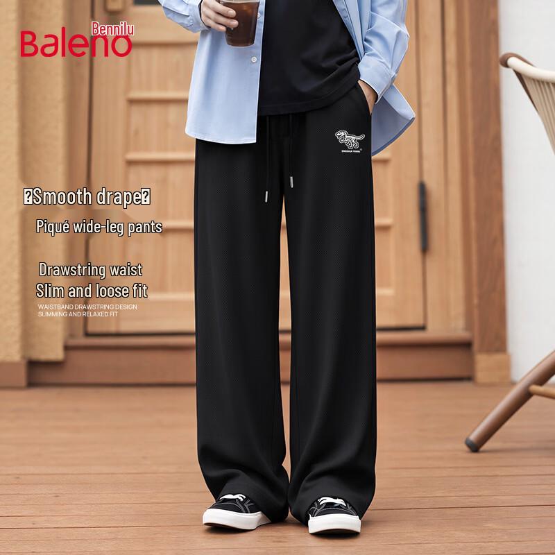 Baleno Men s Spring Autumn Wide-Leg Casual Trousers 4XL