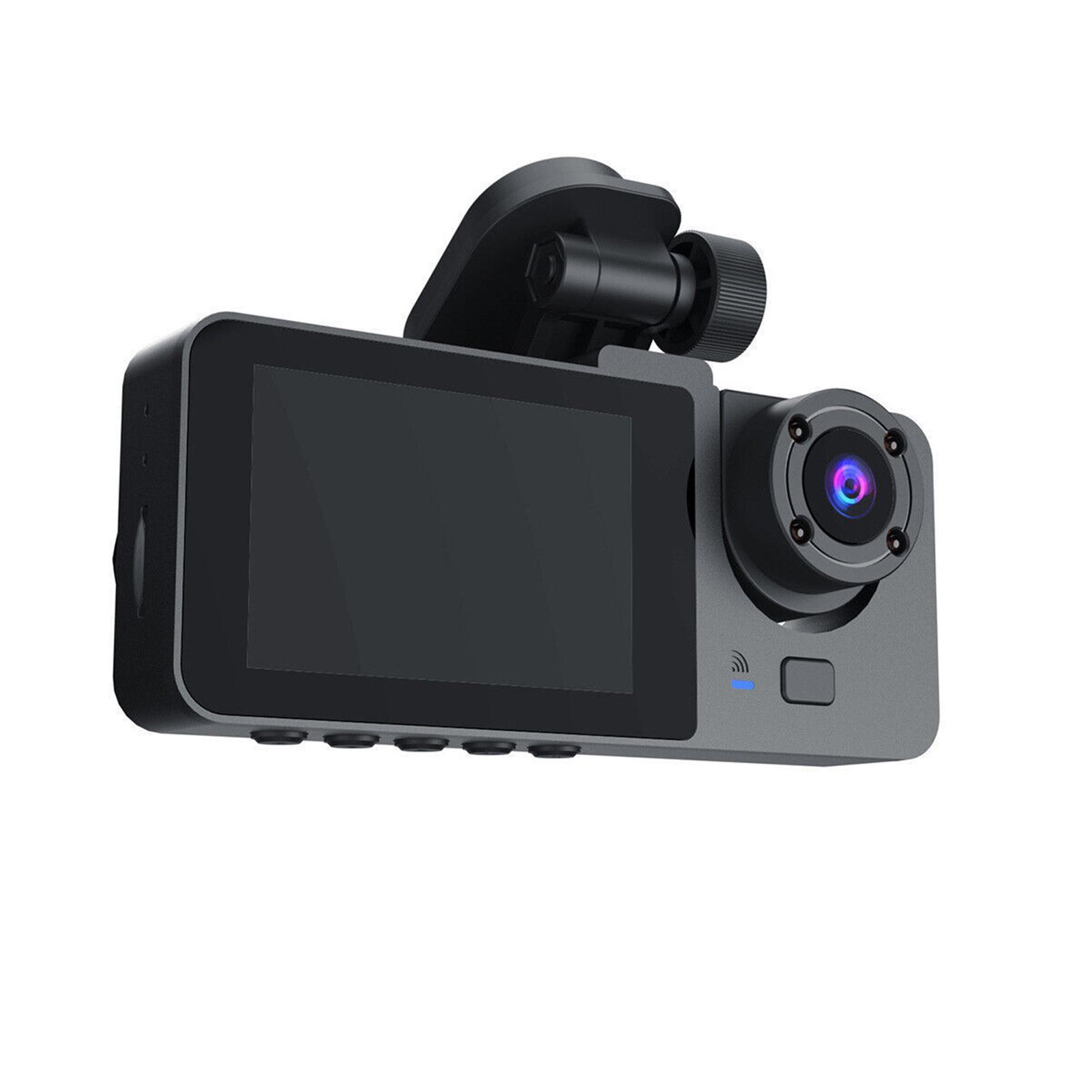 3 Camara Para Carro Y And Inside Surveillance With Front And Camara Para Delantera Y 1080p Para Trasera Dash Cars