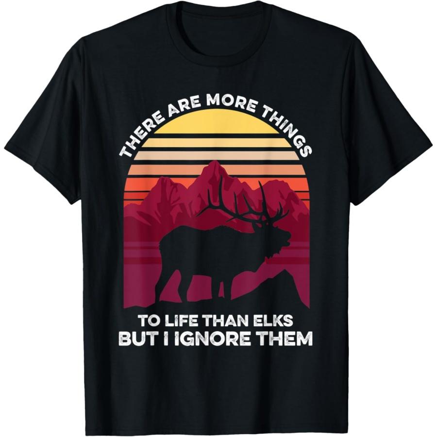 

Elk Lover T-Shirt XXXXXL чорний