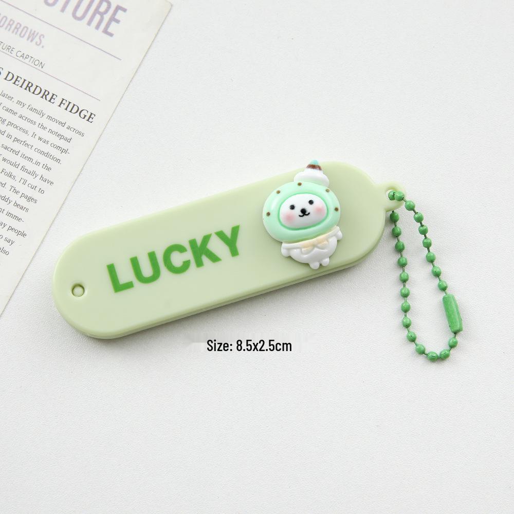 Portable Cartoon Folding Comb for Kids & Women's Bangs - Cute & Compact Hair Styling Tool