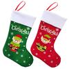Christmas Stockings Merry Christmas Hanging Sock Rustic Christmas Stockings Hung Xmas Tree New Year Holiday Decoration