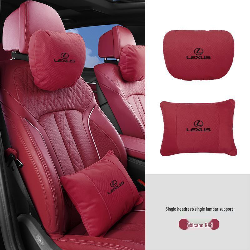 Compatible with Lexus suede seats, headrests, and lumbar supports (ES200, NX260, UX, RX300).