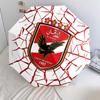 Al Ahly SC Pattern, Automatic Folding Umbrella, Portable and Foldable Design, 8 Ribs, a Christmas or Birthday Gift.