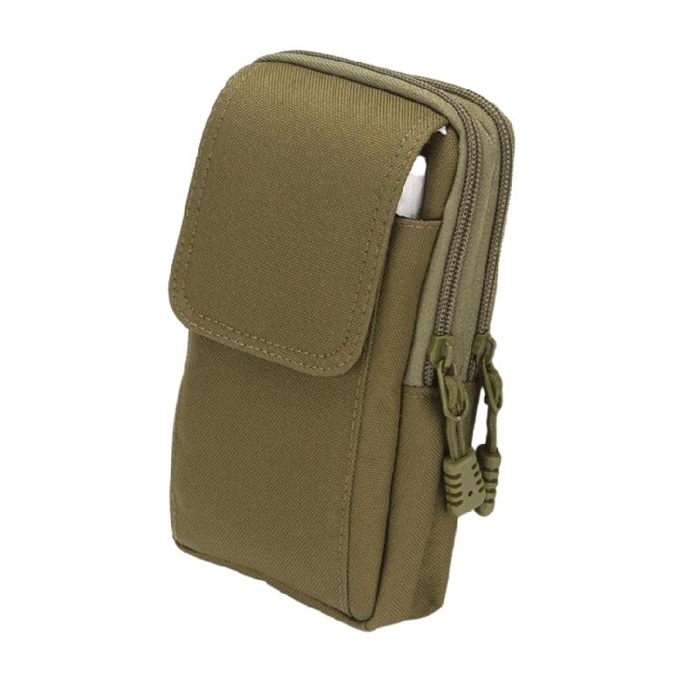 Men's Vertical Waist Pack For Phone Wallet Key Oxford Fabric Belt Bag Outdoor Adventures Gym Hiking Waist Pouch