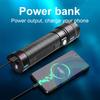 Super Bright LED Flashlight High Power Type-c Rechargeable Torch Light Long Range Flashlight Camping Fishing Lamp