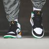 Jordan 1 Mid SE White Laser Orange Lucky Green GS BQ6931-101