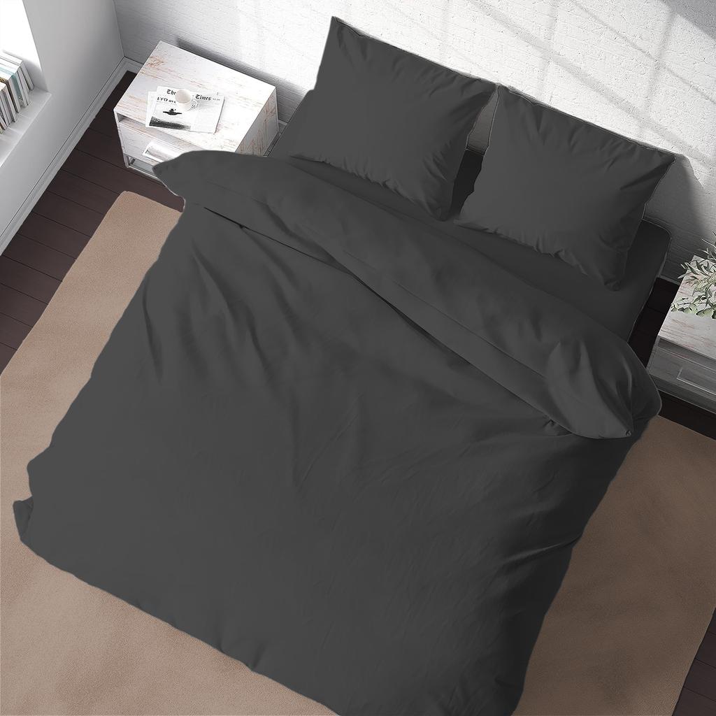 Luksusowa kolekcja Signature Collection 600TC 3PC Solid Pattern Duvet Cover Set (1 poszwa na kołdrę i 2 poszewki na poduszki) Wiele rozmiarów i kolorów