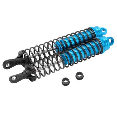 2 Stück RC 144mm Ölgefüllter Einstellbarer Stoßdämpfer für HSP HPI AXIAL 18 RC Auto Blau