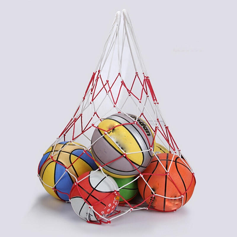 Soccer Net Balls Carry Net Bag Equipment Baseball Large Volleyball
