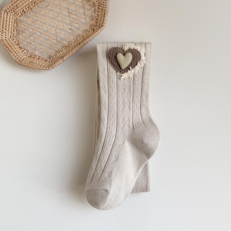 Kinderstrumpfhose aus Baumwolle, Mädchen, niedliche Liebesstrumpfhose, Kinderstrumpfhose, Babystrumpfhose, einteilig, Prinzessinnenstrumpfhose, gestrickte Strumpfhose für Babys