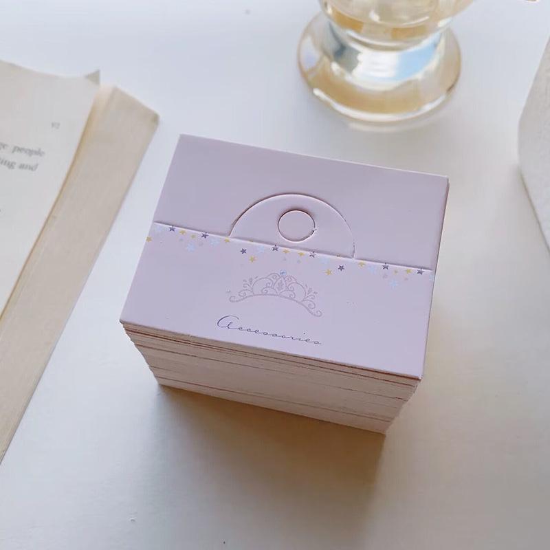 Korean Cute Children's Hair Accessories Packaging Card