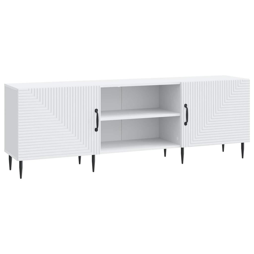 TV Cabinet White 150 x 31 x 50 cm Particleboard