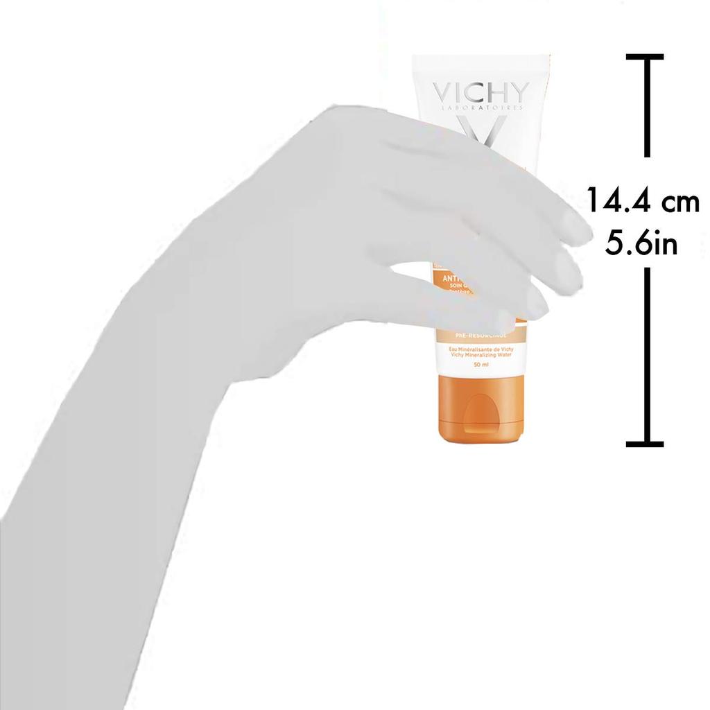 Vichy Ideal Soleil Cream Leather Perfecter Cream SPF Sunscreen 50ml of Facial Protection 50+ -