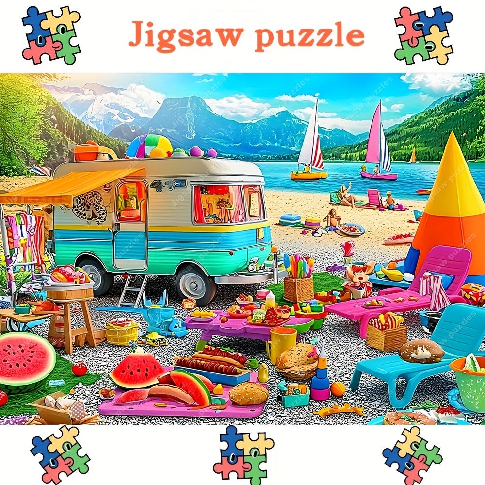 2000/1000/1314/520pcs,Jigsaw puzzles,Family Fun Adult Puzzle,Portable Cuboid DIY Art Decor,DIY puzzles, high quality paper, wa