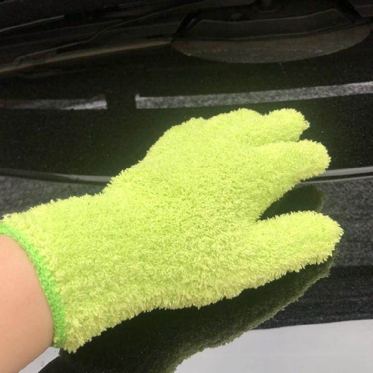 Multipurpose Dust Collection Gloves Soft Absorbent Corals Fleece For Home Cleaning Tasks Gentle On Furniture Surfaces