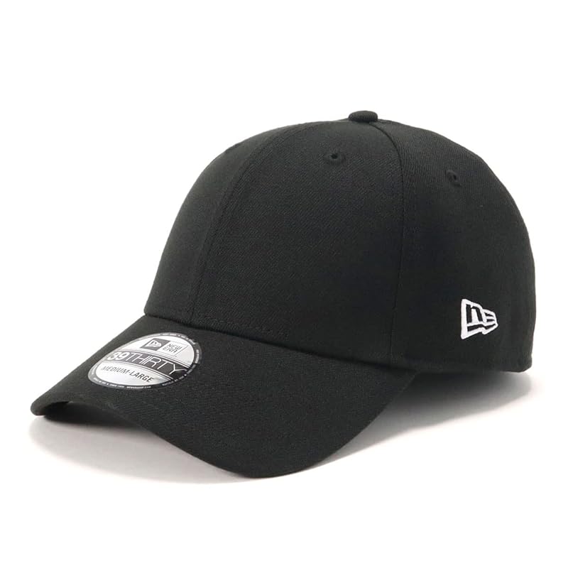 

[New Era] cap Plain color black L/XL 3930 BASIC BLK WHI 25J
