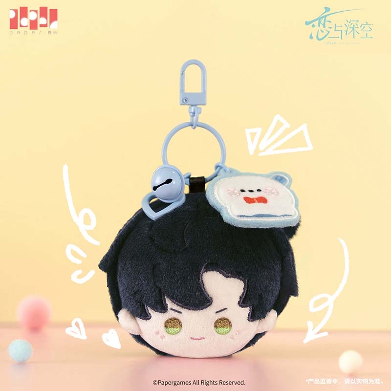 Presale Sunsyea Love and Deepspace Official Merch Original Keychain Caleb Sylus Xavier