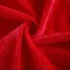 Christmas Santa Claus Party Costume Dress Up Shawl with Hat Outfit Red & White Gold Velvet 3 Type Optional for Adult Kid