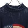 POLO COUNTRY Ralph Lauren Old Long sleeve Cotton knit sweater Women Used
