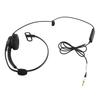 Single Ear Headset Comfortable Lightweight Noise Canceling Wired Computer Headset with Mic for Call Center