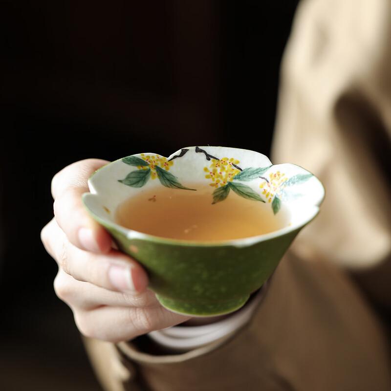 Yipan Hand-painted Ceramic Master Teacup