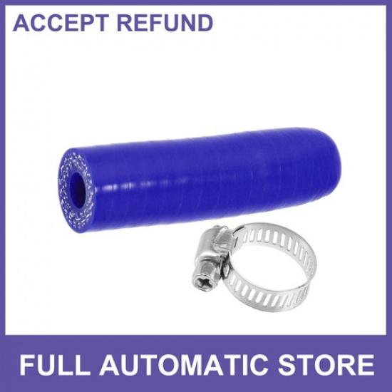 ОДНА 8-миллиметровая силиконовая крышка радиатора с хомутом для порта охлаждения подогревателя охлаждающей жидкости, универсальная