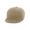 VARZAR VA Studded Easy Fit Newsboy Cap Beige