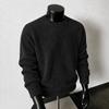 Maglione da uomo vintage casual a vestibilità larga con scollo rotondo in maglia