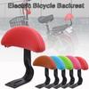 Motorcycle Comfortable Soft Electric Bicycle Backrest Seat Pad E-Bike Rear Rest Back Cushion