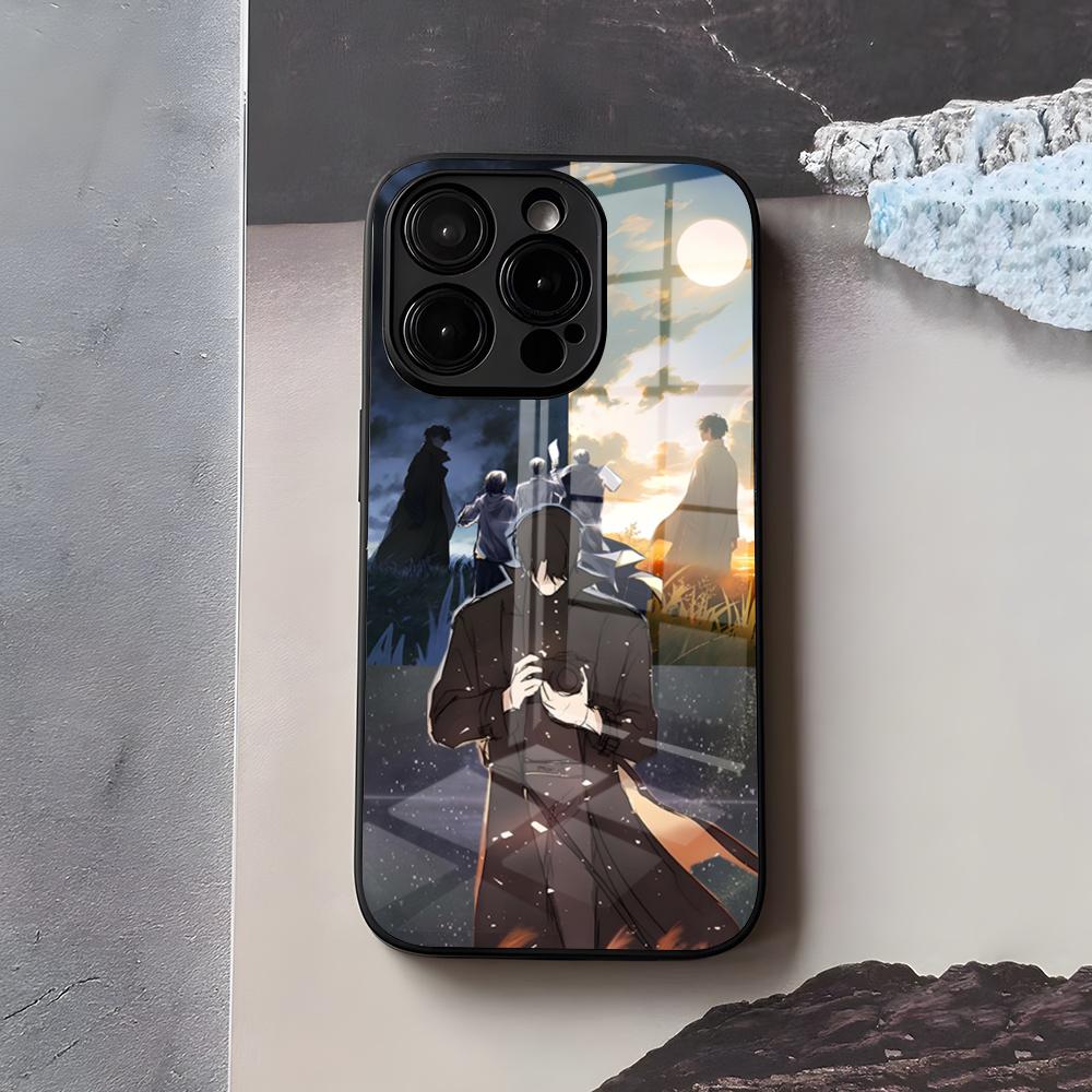 Omniscient R-Reader V-Viewpoint Orv Phone Case For IPhone 17 Air 16 E Pro Max 15 14 13 Mini 12 Pro 11 Max Plus Black Glass Cover