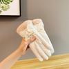 Protection Women Winter Gloves Windproof Outdoor Warm Gloves Motorcycle Riding Gloves  Casual