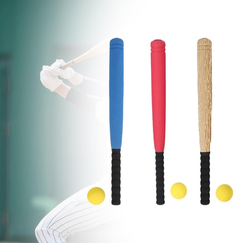 Baseball Bat Ball Set 21 inch Funny Games Kids Bat for Adults Kids Lightweight Baseball Bat with Training Ball