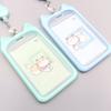Cute Identity Retractable Reel Lanyard Card Holder Bus Card Case Credit Cover Case ID Card Sleeve