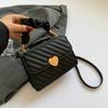 Minimalist Pu Small Square Bag For Daily Use With Shoulder Strap