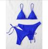 Women's Hot-Selling Three-Piece European & American Lace-Up Bikini Set
