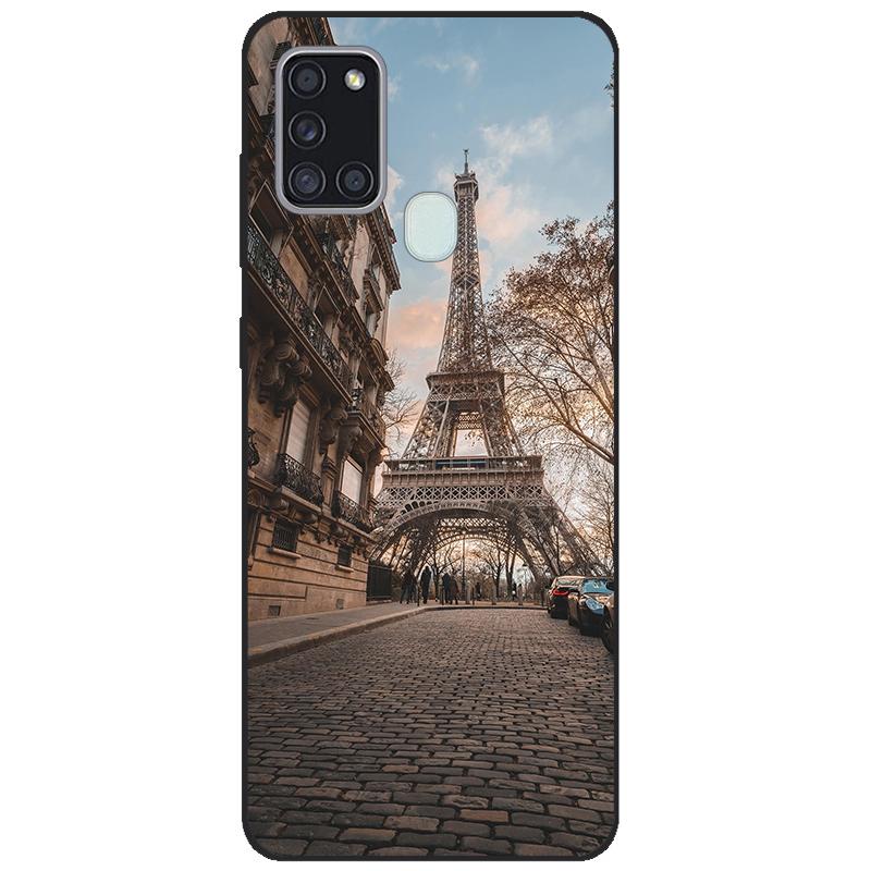 For Samsung A21s SM-A217F/DSN Back Cover tpu Soft Silicone Phone Case For Samsung Galaxy A21s Case Mobile Phone black coque new