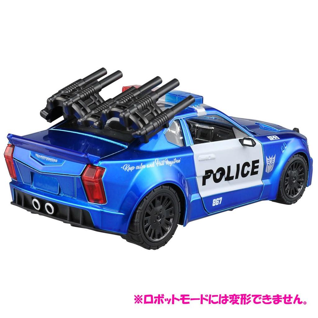Transformers Diecast Vehicle The Last Knight Decepticon Barricade Total Length Diecast Car Ver. 1/24 Approx. 21.5cm Pre-painted