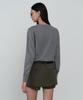 MUSINSA STANDARD WOMAN Women'S Essential Round Neck Knit [Medium Grey]
