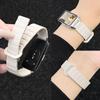 רצועת סיליקון מגנטית עבור Huawei Band 10/9/8, Smart 7 Honor, Samsung Galaxy Fit 3 רצועות יד