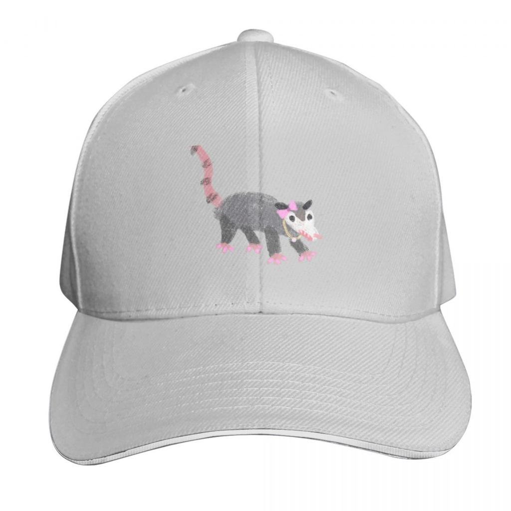 Girly Possum Baseball Cap Curved Brim Classic Fit Low Profile Unstructured Unisex For Men Women