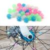 Children Clip Round Stars Wheel Bicycle Multi-color Bead Bike Accessories Decoration Spoke Beads