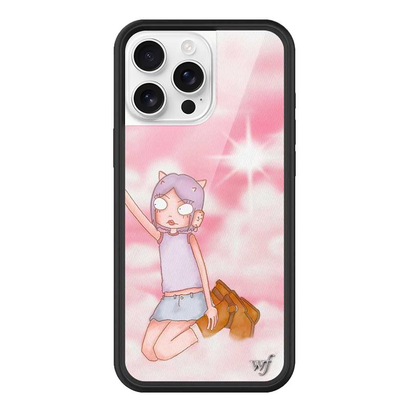 Wildflower 3D Ins Strawberry cherry Phone Case for iPhone 16 15 14 13 12 Pro Max Plus 16pro 15pro WF Cute Cartoon Cover Funda