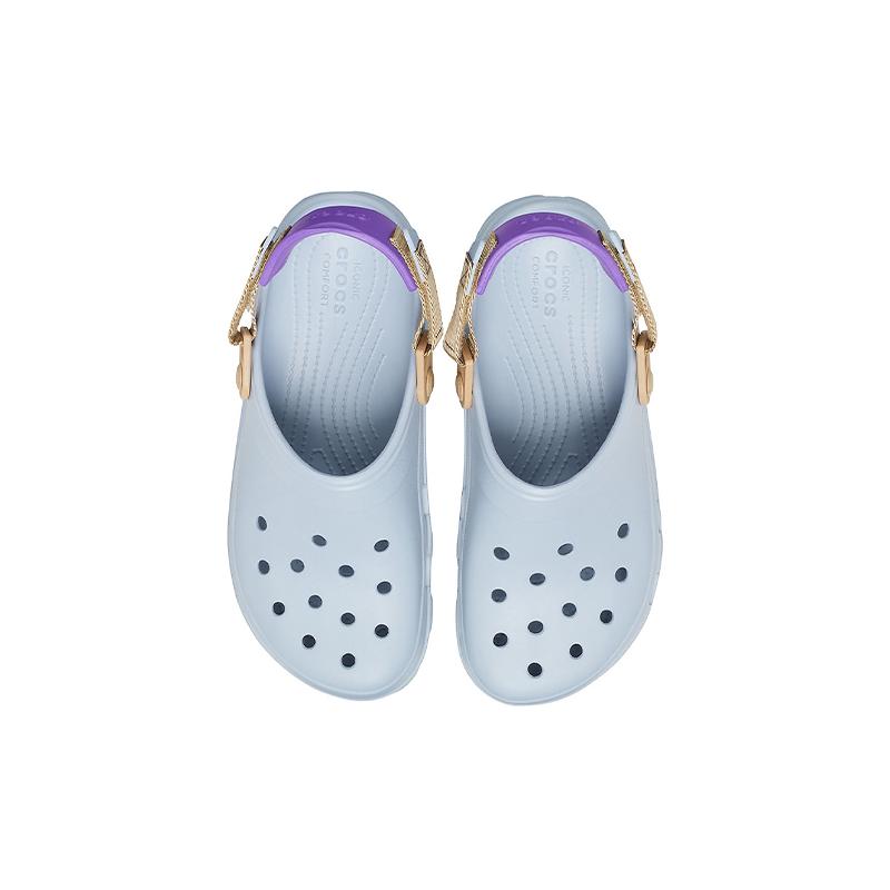 Crocs All-Terrain Clog EVA Outdoor Beach Unisex Blue Gray Sandals