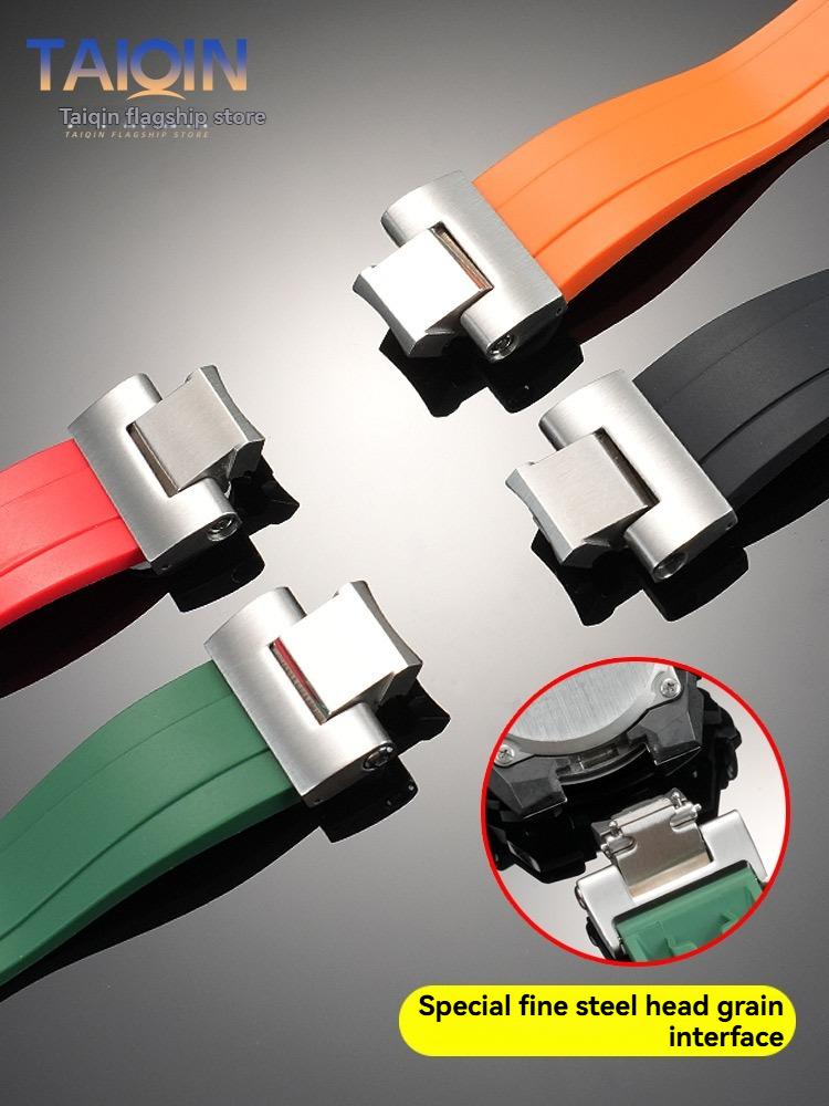 GST-B400 Modified Silicone strap For Casio G-SHOCK 5657 GST-B400D-1A GST-B400CD-1A3 Rubber Watch band Men's Bracelet Wristband