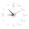 Luminous Wall Clock Modern Design Easy to Install Battery Powered Silent DIY Wall Clock Decoration for Living Room