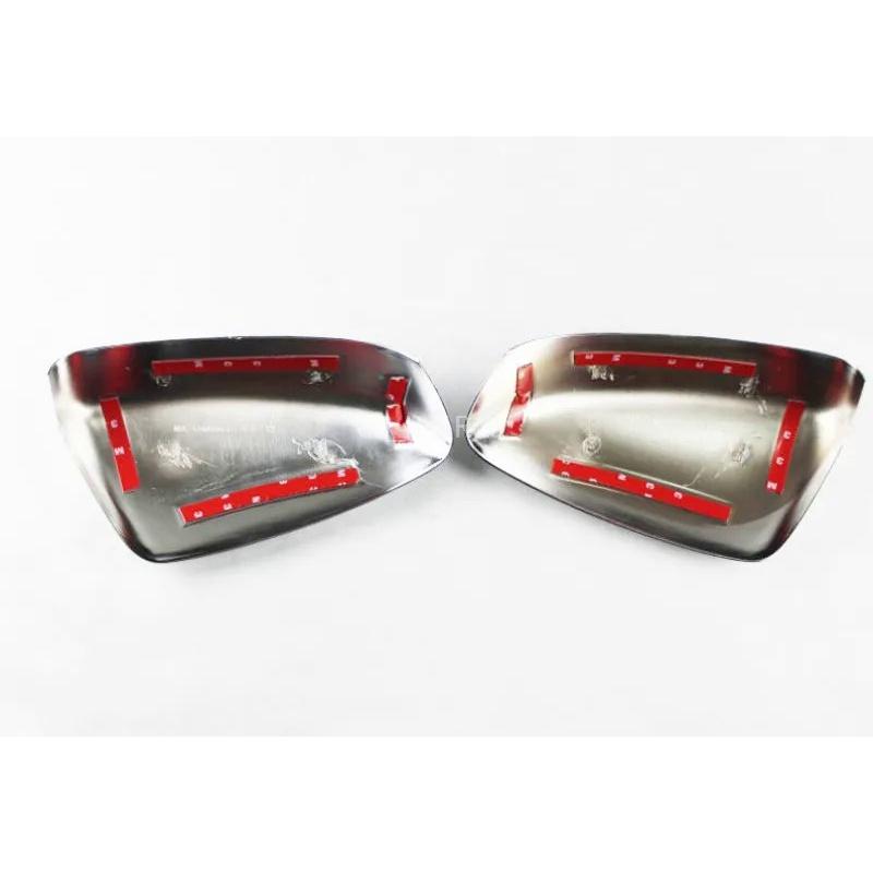 2pcs ABS Chrome Side Mirrors Rearview Cover Trim For Mazda 3 AXELA M3 2014 2015