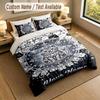 Cat Theme Personalized 3Pcs Bedding Set Custom Text & Name 1 Sheet 2 Pillowcases Household Bedding 1pc