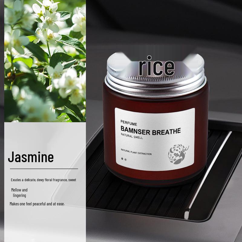 High-End Car Air Freshener Solid Balm: Perfume Ornament and Odor Eliminator